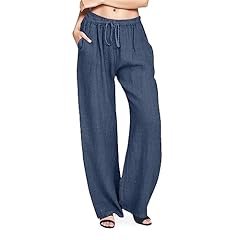 Womens cotton linen for sale  Delivered anywhere in UK
