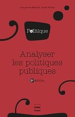 Analyser politiques publiques d'occasion  Livré partout en France