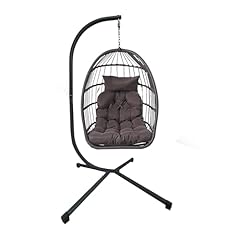 Foldable rattan swing for sale  Delivered anywhere in UK