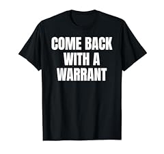 Come back warrant for sale  Delivered anywhere in UK