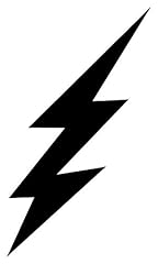 Lightning bolt large for sale  Delivered anywhere in USA 