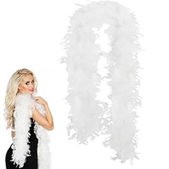 White feather boa for sale  Delivered anywhere in UK