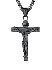 Collana croce uomo usato  Spedito ovunque in Italia 