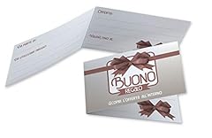 Buoni regalo biglietti usato  Spedito ovunque in Italia 