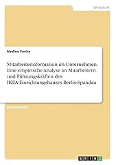 Mitarbeiterinformation unterne gebraucht kaufen  Wird an jeden Ort in Deutschland