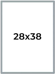 28x38 frame blue for sale  Delivered anywhere in USA 