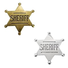 Sheriff badge set for sale  Delivered anywhere in UK