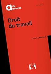 Droit travail. 26e d'occasion  Livré partout en France