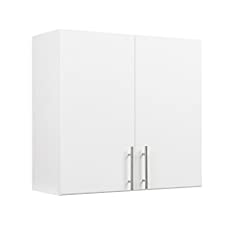 Prepac Elite 32" Tall Wall Cabinet, White for sale  Delivered anywhere in USA 