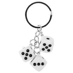 Dearmamy dice keychains for sale  Delivered anywhere in USA 