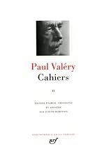 Paul valéry cahiers d'occasion  Livré partout en France