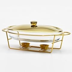 Oval chafing dish for sale  Delivered anywhere in UK