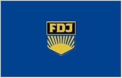 Ddr fdj fahne gebraucht kaufen  Wird an jeden Ort in Deutschland