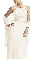 Flora chiffon bridal for sale  Delivered anywhere in UK