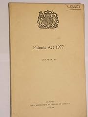 Patents act 1977 gebraucht kaufen  Wird an jeden Ort in Deutschland