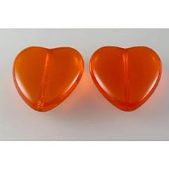 1pcs heart beads for sale  Delivered anywhere in UK