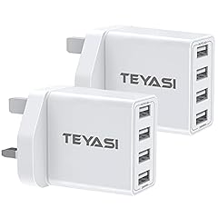 Pack usb plug for sale  Delivered anywhere in UK