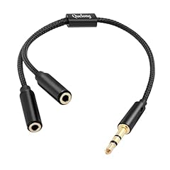 Quelong headphone splitter for sale  Delivered anywhere in USA 