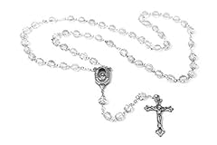 Crystal Lourdes Water Catholic Rosary Beads (0617.11) for sale  Delivered anywhere in UK