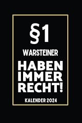 Warsteiner recht taschenkalend gebraucht kaufen  Wird an jeden Ort in Deutschland