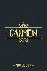 Carmen notebook personalized for sale  Delivered anywhere in UK