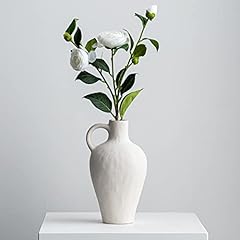 Handcrafted ceramic white for sale  Delivered anywhere in UK