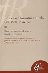 Heritage byzantin italie d'occasion  Livré partout en France