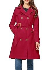 Rasujie women trench for sale  Delivered anywhere in USA 