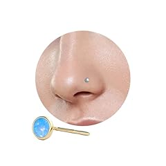 Opal nose stud for sale  Delivered anywhere in UK