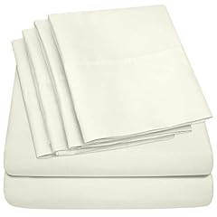 Queen sheets ivory for sale  Delivered anywhere in USA 