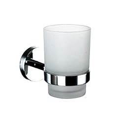 Toothbrush glass tumbler for sale  Delivered anywhere in USA 