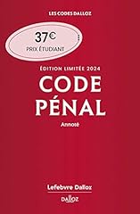 Code pénal 2024 d'occasion  Livré partout en France