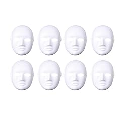 SUPVOX 8pcs Full face White mask for Dance Cosplay Masquerade Party for sale  Delivered anywhere in Canada