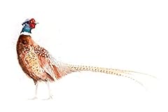 Pheasant painting hand for sale  Delivered anywhere in UK