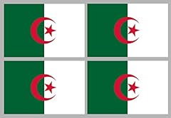 Drapeau algérie stickers d'occasion  Livré partout en France