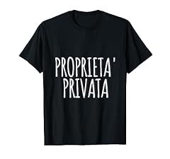 Proprietà privata maglietta usato  Spedito ovunque in Italia 