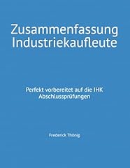 Zusammenfassung industriekaufl gebraucht kaufen  Wird an jeden Ort in Deutschland