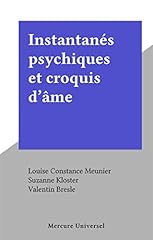Instantanés psychiques croqui d'occasion  Livré partout en France