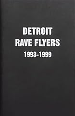 Detroit rave flyers for sale  Delivered anywhere in UK
