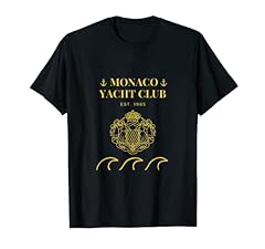 Imbarcazione monaco maglietta usato  Spedito ovunque in Italia 