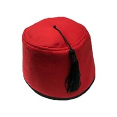 Red fez hat usato  Spedito ovunque in Italia 