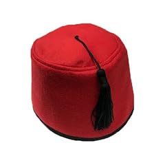 Red fez hat usato  Spedito ovunque in Italia 