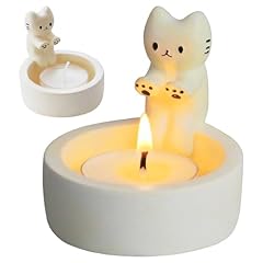 Cat candle holder for sale  Delivered anywhere in UK