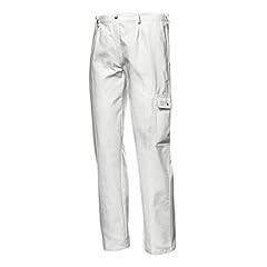 Pantalone lavoro bianco usato  Spedito ovunque in Italia 
