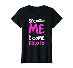 Maglietta donna scritte usato  Spedito ovunque in Italia 