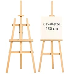 Cavalletto pittura legno usato  Spedito ovunque in Italia 