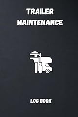 Trailer maintenance log for sale  Delivered anywhere in Ireland