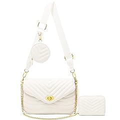 Cream white purse for sale  Delivered anywhere in USA 