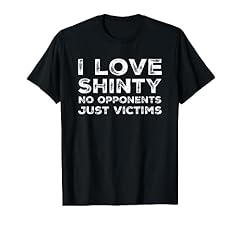 Shinty funny shirt for sale  Delivered anywhere in Ireland