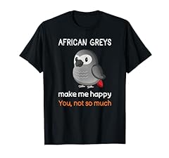 African grey shirt for sale  Delivered anywhere in USA 